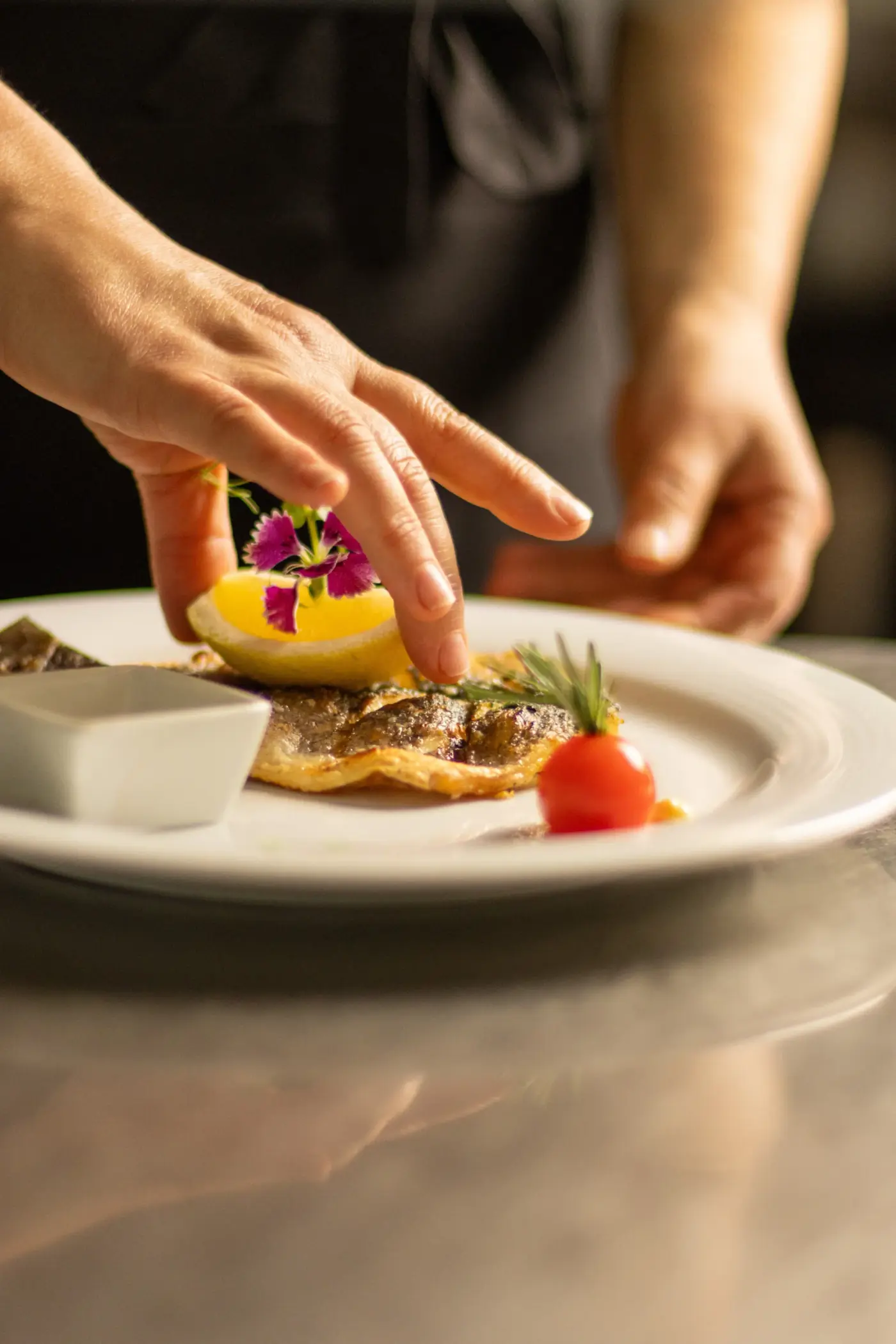 Plating at Restaurante Figueiral.